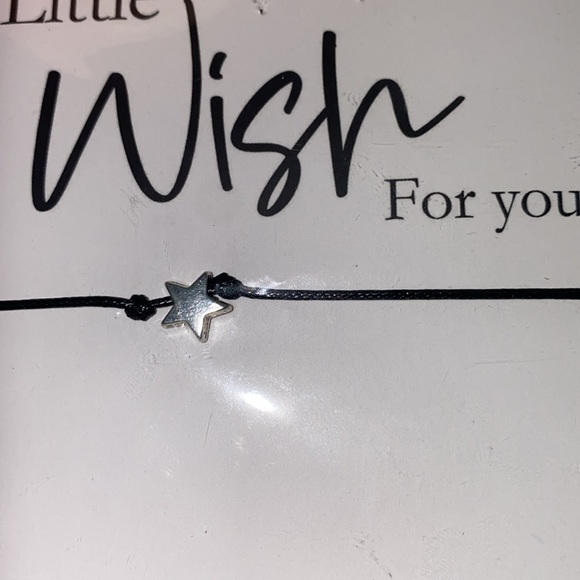 Pair of wish bracelets unisex ; heart and star - Picture 8 of 9